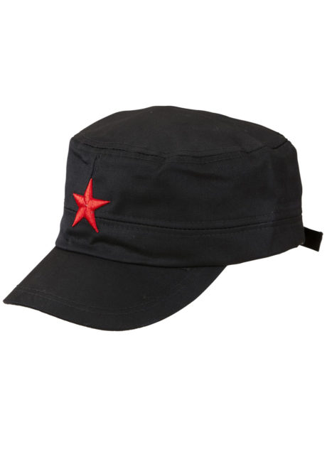 casquette che guevara, casquette du che, casquette cuba, accessoire déguisement che gerava, Casquette Etoile Rouge, Che Guevara