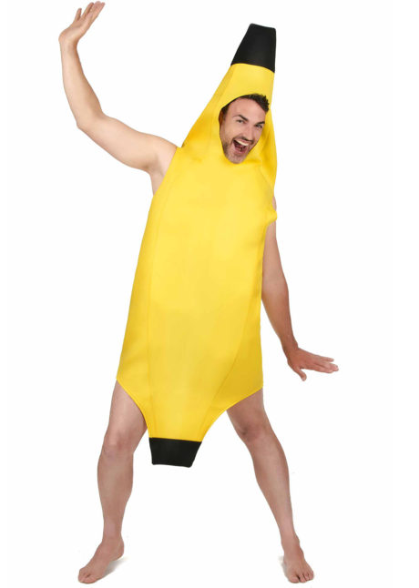 costume banane adulte, déguisement banane homme, déguisement humour homme, costume humoristique, déguisement de banane adulte, déguisement fruit adulte, déguisement fruit homme, déguisement enterrement de vie de garçon, Déguisement Banane