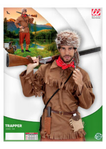 déguisement de trappeur, déguisement de davy crockett, déguisement trappeur adulte, déguisement trappeur canadien, costume trappeur canadien, costume davy crockett