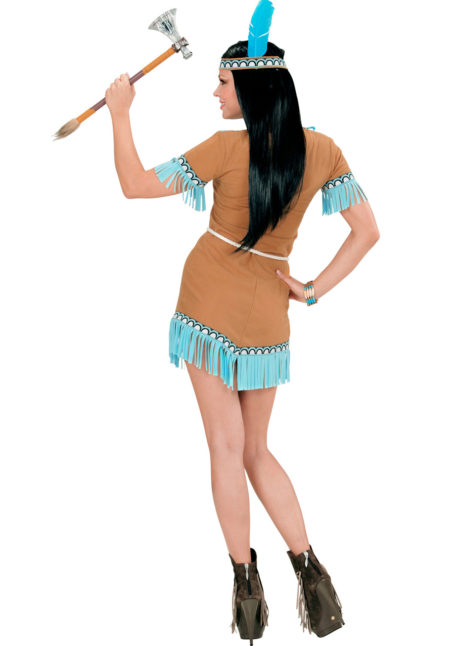 déguisement indienne femme, costume d'indienne femme, Déguisement d’Indienne, Indian Turquoise