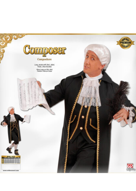 déguisement de mozart, déguisement de marquis, costume de marquis déguisement, déguisement marquis adulte, déguisement marquis homme, Déguisement de Marquis, Compositeur de la Cour