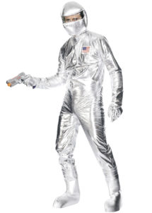 déguisement d'astronaute homme, costume astronaute, déguisement de cosmonaute, costume de cosmonaute, Déguisement d’Astronaute, Silver