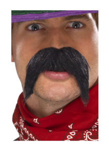 fausses moustaches, postiche, ausses moustaches réalistes, fausse moustache noire, moustache luxe, moustache noire, Moustache de Mexicain