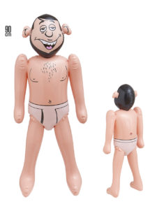 poupée homme gonflable, accessoire evjf, enterrement de vie de jeune fille