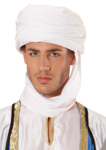 turban arabe, chapeau oriental, coiffe de sheik arabe, accessoire déguisement cheik arabe, chapeau laurence d'Arabie, Chapeau Oriental, Turban Arabe