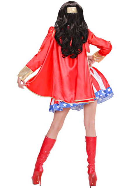 déguisement de super héros femme, costume super héros pour femme, déguisement d'héroïne femme, wonder woman femme, Déguisement de Super Héros Girl