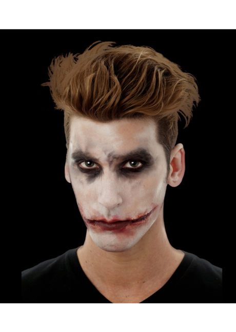 maquillage halloween, fausses blessures halloween, blessures réalistes halloween, maquillage halloween réaliste, blessures halloween réalistes, fausses blessures halloween, effets spéciaux maquillage halloween, blessures cinema secret, maquillage blessure halloween, maquillage du joker halloween,, Blessure FX Woochie, Bouche de Joker