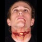 maquillage halloween, fausses blessures halloween, blessures réalistes halloween, maquillage halloween réaliste, blessures halloween réalistes, fausses blessures halloween, effets spéciaux maquillage halloween, blessures cinema secret, maquillage blessure halloween, blessure trachée ouverte, gorge tranchée, halloween Blessure Cinema Secrets®, FX, Gorge Trachée Ouverte