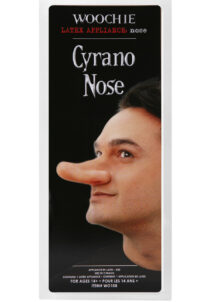 nez de cyrano, accessoire déguisement cyrano, faux nez de cyrano déguisement, accessoire cyrano déguisement