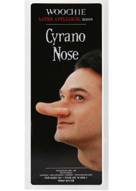 nez de cyrano, accessoire déguisement cyrano, faux nez de cyrano déguisement, accessoire cyrano déguisement, Nez de Cyrano, Top Luxe