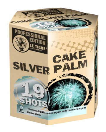 feu d'artifice cake palm, feux d'artifice automatiques, achat feux d'artifice paris, feux d'artifices compacts, feux d'artifices pyragric Feux d’Artifices, Compacts, Cake Palm Silver