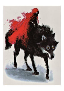 faux tatouage de loup, faux tatouage loup, tatouage temporaire, tatouages autocollants, Faux Tatouages, Loup et Chaperon Rouge