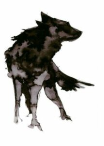faux tatouages loup, faux tatouages Halloween, tatouage temporaire loup, Faux Tatouages Loup et Pleine Lune