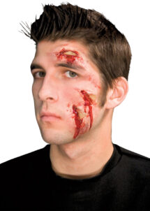 blessures verres halloween, blessures fx halloween, fausses blessures verre sanglant