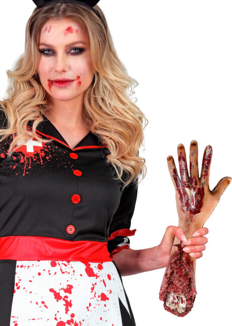 faux bras zombie Halloween, bras arraché déco halloween, bras coupé gore, Faux Bras Arraché de Zombie