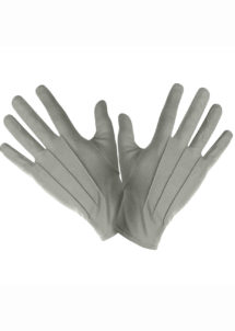 gants gris, gants pour adulte, gants de déguisement, accessoires gants déguisement, gants déguisement, gants homme déguisement, Gants Courts, Gris