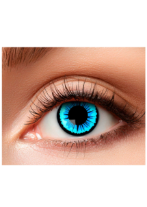 lentilles bleues, lentilles fantaisie bleues