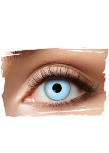 lentilles bleues, lentilles bleues halloween, lentilles bleu glacier