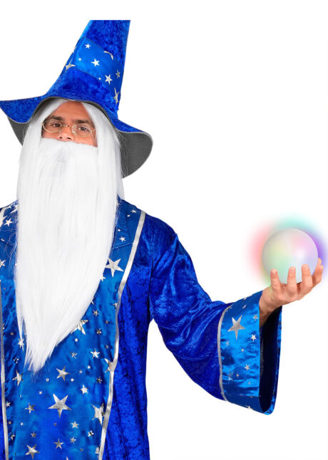 boule de cristal lumineuse, boule de cristal déguisement, déguisement de magicien, accessoire déguisement, fausse boule de cristal, accessoire déguisement gitane, Boule de Cristal Lumineuse