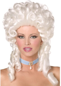 perruque marquise, perruque femme, perruque marie Antoinette, perruque Versailles