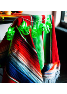 déguisement mexicain, poncho mexicain, poncho multicolore