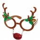 lunettes de déguisement, lunettes de fêtes, lunettes soirée déguisée, accessoires lunettes,lunettes fantaisie, lunettes pas chères,lunettes de renne, lunettes de Noël Lunettes de Renne, Nez Paillettes