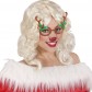 lunettes de déguisement, lunettes de fêtes, lunettes soirée déguisée, accessoires lunettes,lunettes fantaisie, lunettes pas chères,lunettes de renne, lunettes de Noël Lunettes de Renne, Nez Paillettes