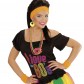 bandeau et bracelets années 80, bandeau sport disco, accessoire fluo, accessoire déguisement, accessoires années 80, accessoire déguisement, accessoire véronique et davina Kit Années 80, Bandeau et Poignets, Orange Fluo