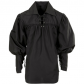 chemise médiévale déguisement, chemise pirate déguisement, chemise renaissance déguisement, accessoire déguisement moyen age, accessoire déguisement pirate, accessoire déguisement renaissance, accessoire déguisement homme, chemise médiévale homme Chemise Médiévale, Pirate, Mousquetaire, Noire