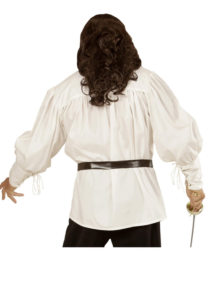 Chemise Style Médiéval Et Pirate - Homme, Manches Longues, Pour Costume Ou Quotidien
