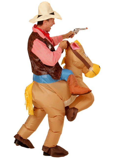 déguisement gonflable, déguisement de cheval rodéo, déguisement gonflable cowboy, costume gonflable, déguisement rodéo, déguisement cowboy homme gonflable, Déguisement Gonflable, Cowboy Rodéo