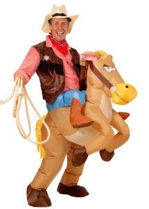 déguisement gonflable, déguisement de cheval rodéo, déguisement gonflable cowboy, costume gonflable, déguisement rodéo, déguisement cowboy homme gonflable