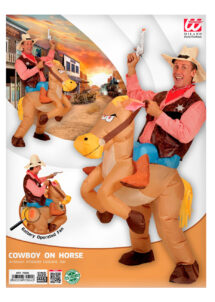 déguisement gonflable, déguisement de cheval rodéo, déguisement gonflable cowboy, costume gonflable, déguisement rodéo, déguisement cowboy homme gonflable