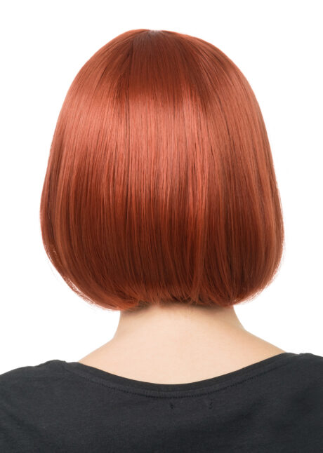 perruque carré frange rousse, perruque rousse, perruque femme qualité, Perruque Baby Love, Carré Roux