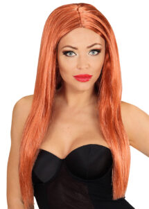 perruque rousse, perruque cheveux longs, perruque glamour, perruque pas chère à paris, perruques femmes, perruques cheveux longs