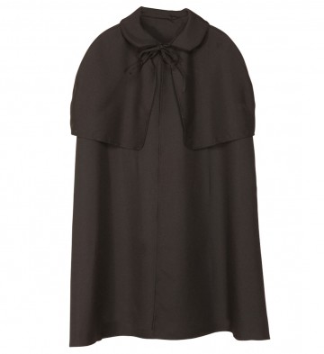 cape manteau à capeline, cape sherlock holmes, cape déguisement sherlock holmes, cape déguisement adulte, cape noire déguisement Cape Début de Siècle, Sherlock, Noire