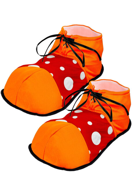 chaussures de clown, accessoire déguisement, accessoire clown déguisement, accessoires déguisement clown, fausses chaussures de clown, Chaussures de Clown en Tissu