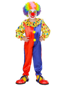 déguisement de clown enfant, déguisement clown garçon, costume clown enfant, déguisement enfant clown