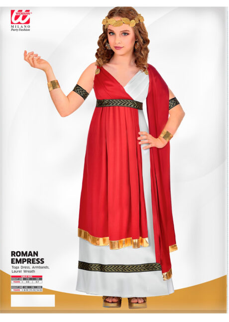 déguisement romaine fille, déguisement de romaine enfant, Déguisement de Déesse Romaine, Fille