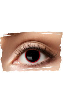 lentilles noires, lentilles halloween, lentilles fantaisie, lentilles hellraiser