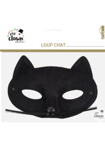 masque de chat, loup chat noir, masque chat noir, oreilles de chat