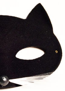 masque de chat, masque chat vénitien, loup chat noir, masque chat noir, Loup Chat Tabby, Noir