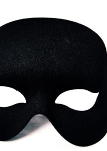 masque vénitien, loup vénitien, masque noir, masque noir visage, Loup Cocktail, Noir