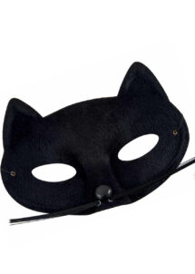 masque de chat, loup chat noir, masque chat noir, oreilles de chat