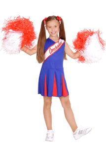 déguisement pompom girl enfant, déguisement de cheerleader fille, déguisements filles, déguisements enfants