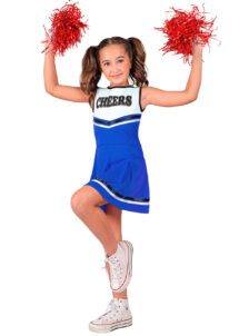 déguisement cheerleader enfant, déguisement pompom girl enfant