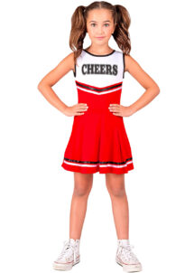 déguisement cheerleader enfant, déguisement pompom girl enfant