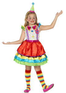 déguisement de clown fille, costume clown fille, déguisements enfants, déguisements filles, Déguisement de Clown Girly, Fille