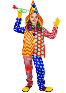 déguisement de clown fille, costume clown fille, Déguisement de Clown Etoiles, Fille