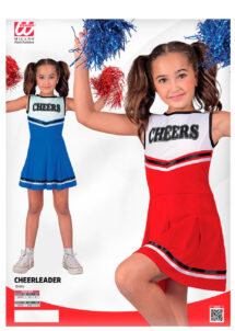 déguisement cheerleader enfant, déguisement pompom girl enfant